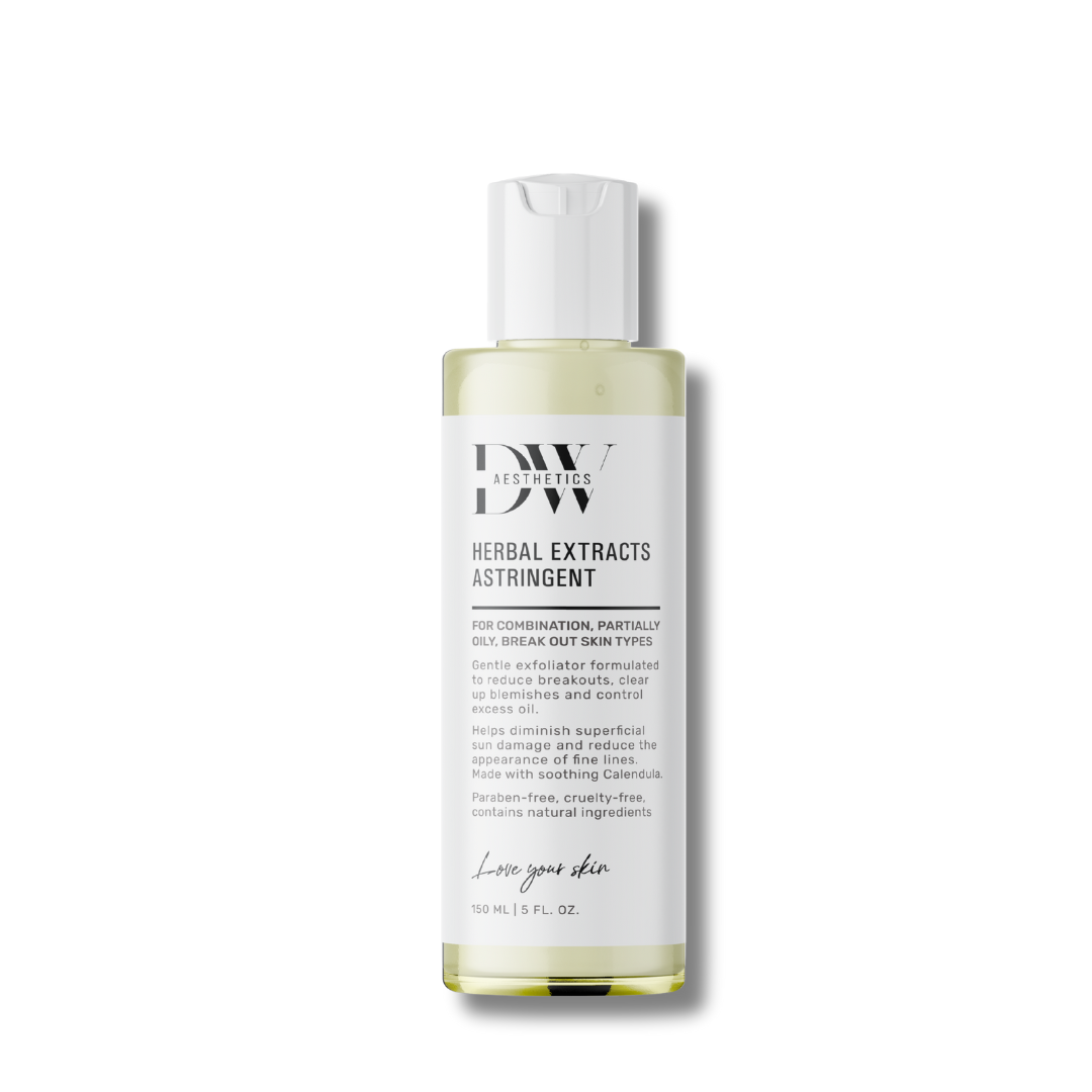 HERBAL EXTRACT ASTRINGENT, oily skin, acne - DW Aesthetics